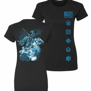 Women LGM BlizzCon 2023 Commemorative Art Women's Black T-Shirt
