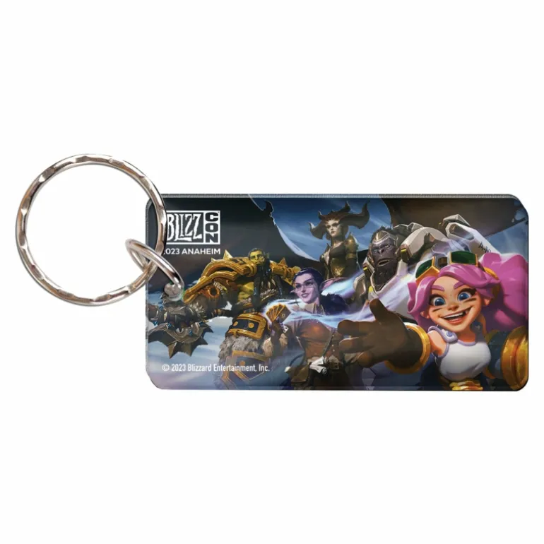 Wincraft BlizzCon 2023 Commemorative Art Keychain