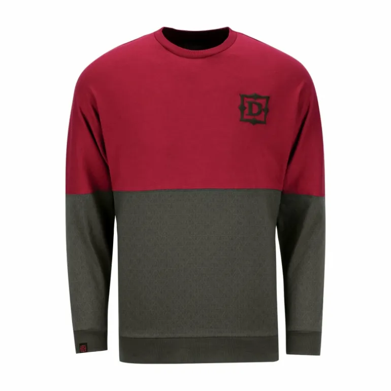 Thunderwear Diablo Burgundy Billboard Long Sleeve T-Shirt