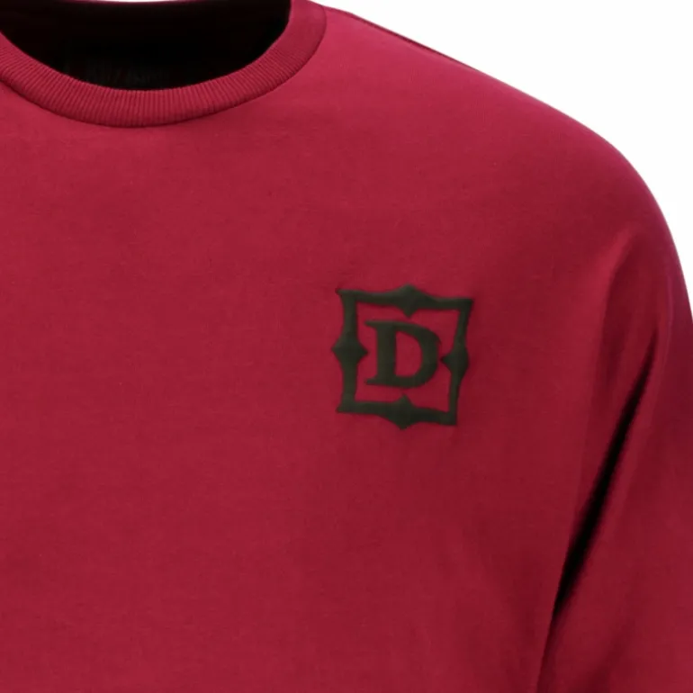 Thunderwear Diablo Burgundy Billboard Long Sleeve T-Shirt