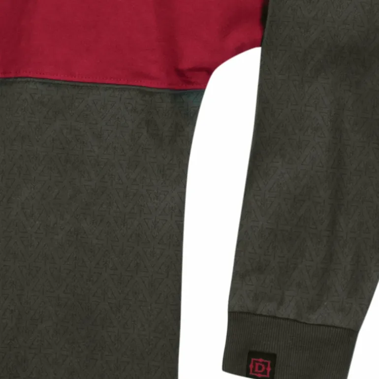 Thunderwear Diablo Burgundy Billboard Long Sleeve T-Shirt