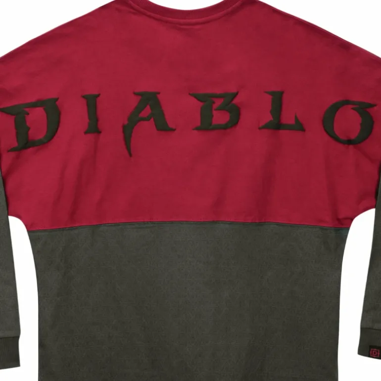 Thunderwear Diablo Burgundy Billboard Long Sleeve T-Shirt