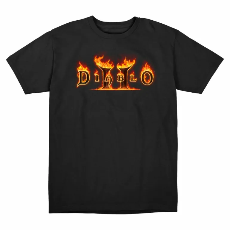 LGM Diablo II Logo Black T-Shirt