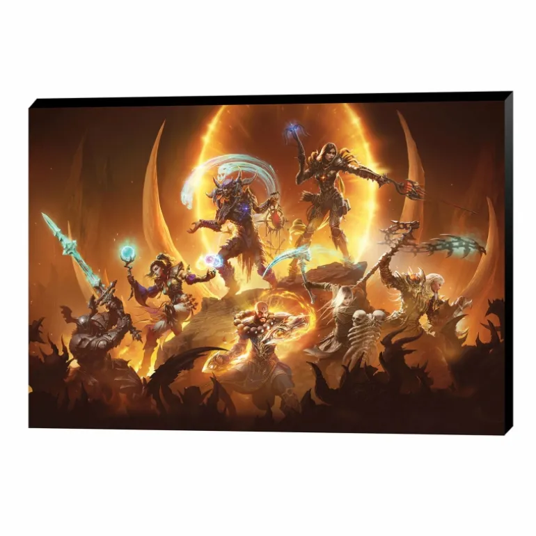 Jondo Diablo III 14x20" Canvas
