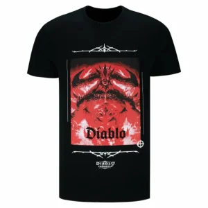 Difuzed Diablo Immortal Final Boss Black T-Shirt