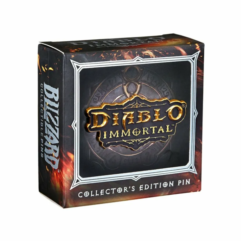 Blizzard Diablo Immortal Logo Collector's Edition Pin