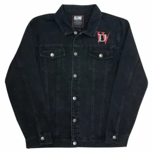 Thunderwear Diablo IV Denim Black Button-Up Jacket