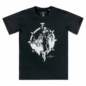 Difuzed Diablo IV Epic Necromancer Black T-Shirt