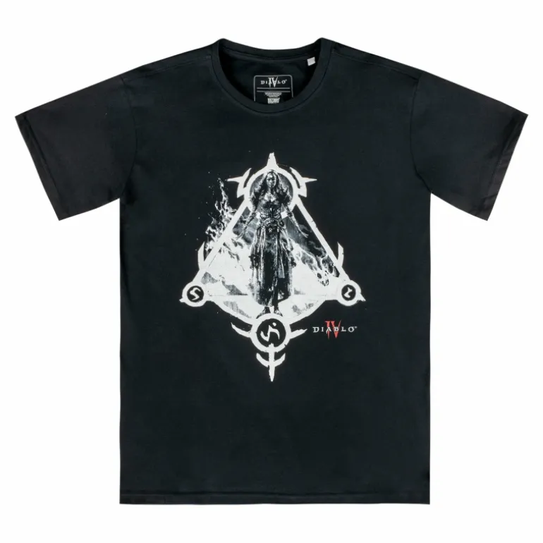 Difuzed Diablo IV Epic Sorcerer Black T-Shirt