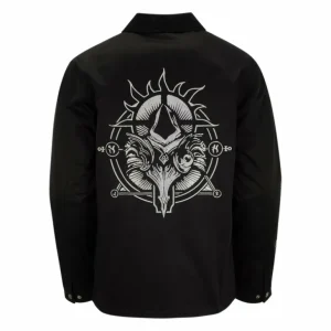 Thunderwear Diablo IV Inarius Black Button-Up Jacket