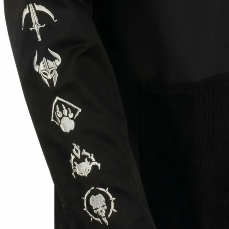 Thunderwear Diablo IV Inarius Black Button-Up Jacket