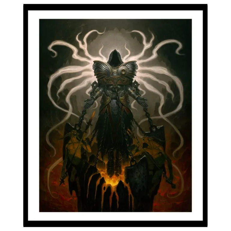 Jondo Diablo IV Inarius 16x20" Framed Art Print