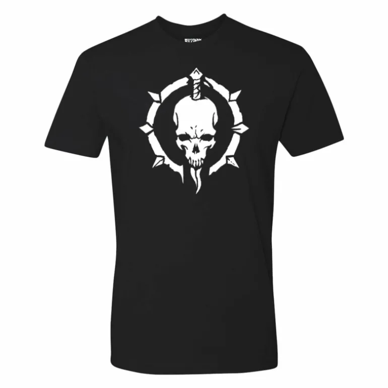 LGM Diablo IV Necromancer Icon Black T-Shirt
