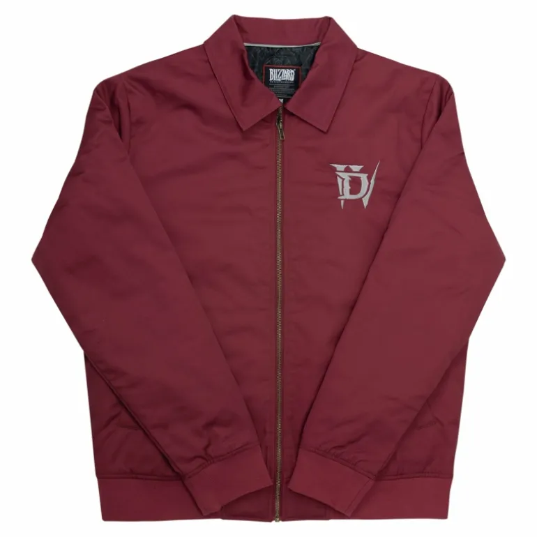 Thunderwear Diablo IV Red Zip-Up Work Jacket