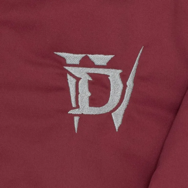 Thunderwear Diablo IV Red Zip-Up Work Jacket