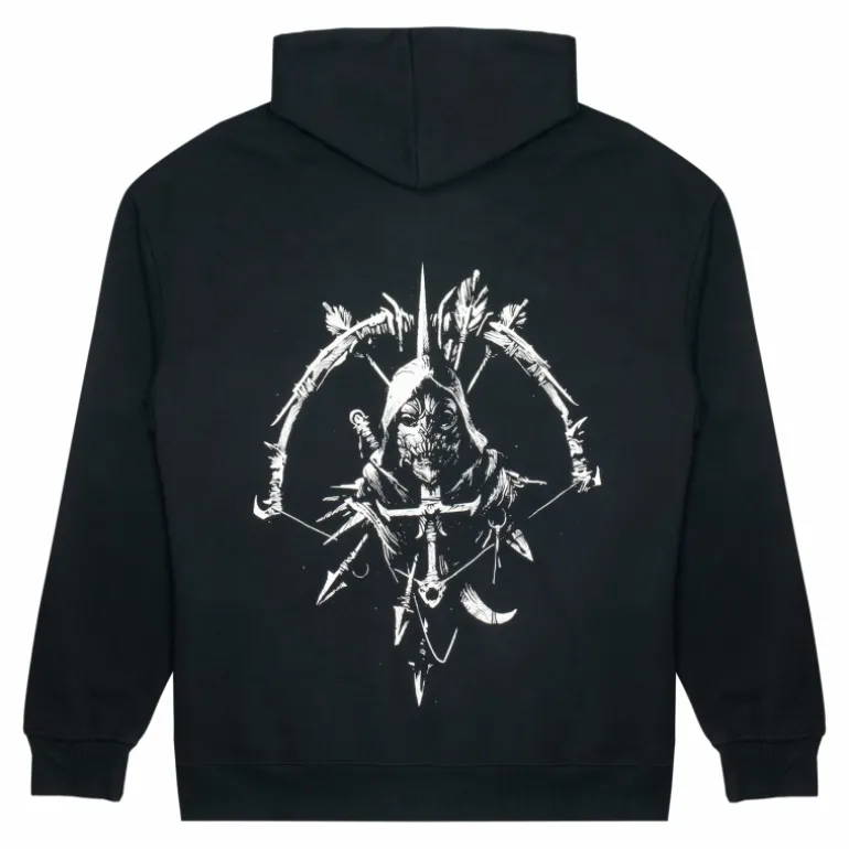 Difuzed Diablo IV Rogue Sigil Black Zip-Up Hoodie