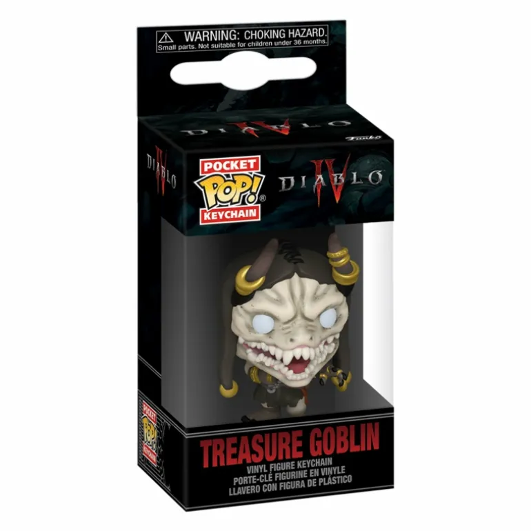 Funko Diablo IV Treasure Goblin Pop! Keychain