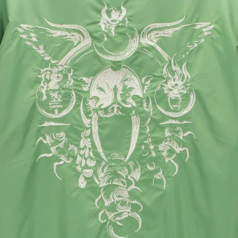 Thunderwear Diablo IV: Vessel of Hatred Green Zip-Up Bomber Jacket