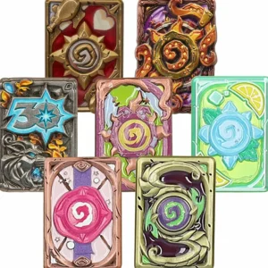 Blizzard Gear Store Hearthstone Card Back Collector's Edition Pin Bundle