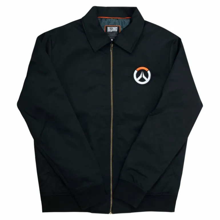 Thunderwear Overwatch 2 Black Zip-Up Work Jacket