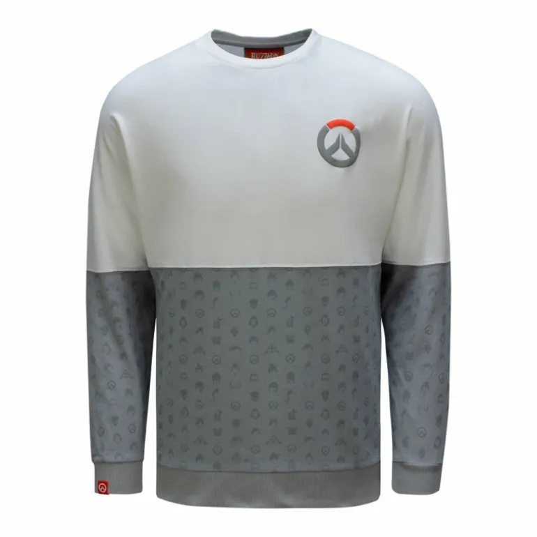 Thunderwear Overwatch 2 Grey Billboard Long Sleeve T-Shirt