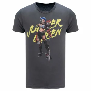 LGM Overwatch 2 Junker Queen Grey T-Shirt