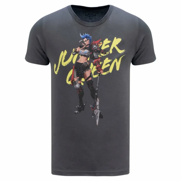LGM Overwatch 2 Junker Queen Grey T-Shirt