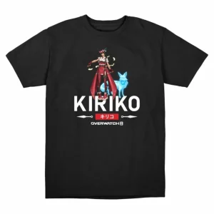 LGM Overwatch 2 Kiriko Black T-Shirt