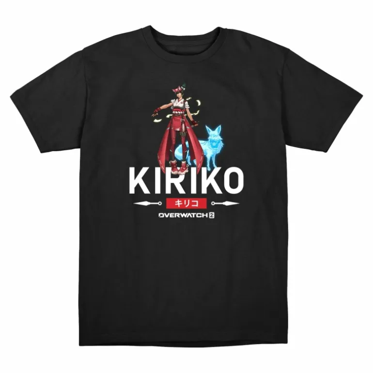 LGM Overwatch 2 Kiriko Black T-Shirt