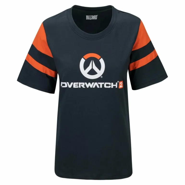 Women Fortune Fashion Overwatch 2 Logo Women's Charcoal T-Shirt