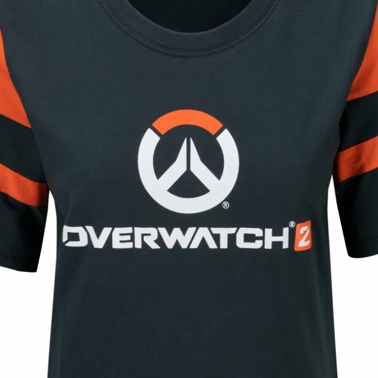 Women Fortune Fashion Overwatch 2 Logo Women's Charcoal T-Shirt