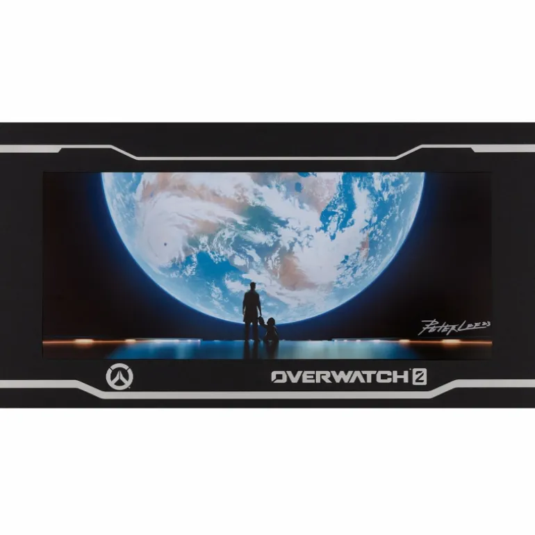 Blizzard Overwatch 2 Recall 23x12" Matted Art Print - Signed by Peter Lee