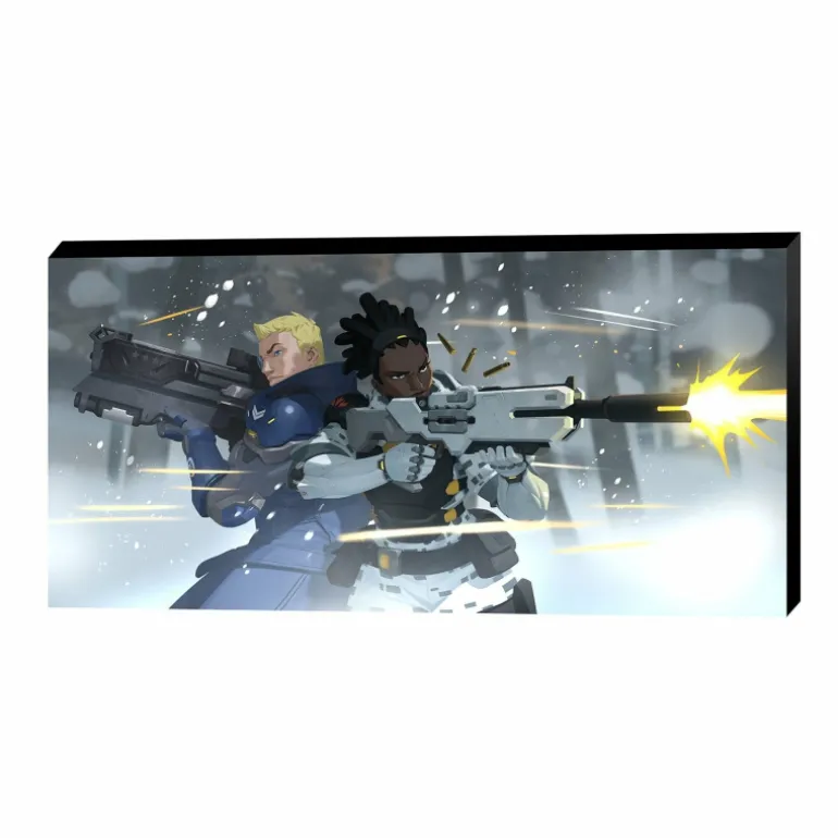 Jondo Overwatch 2 Sojourn Origin Story 12x24" Canvas - Series 1