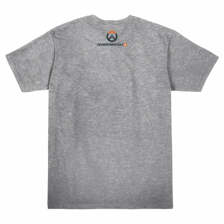 LGM Overwatch 2 Tracer Pride Grey T-Shirt