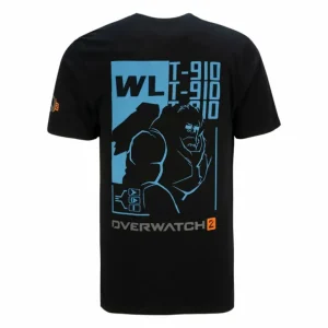 Difuzed Overwatch 2 Winston Hero Black T-Shirt