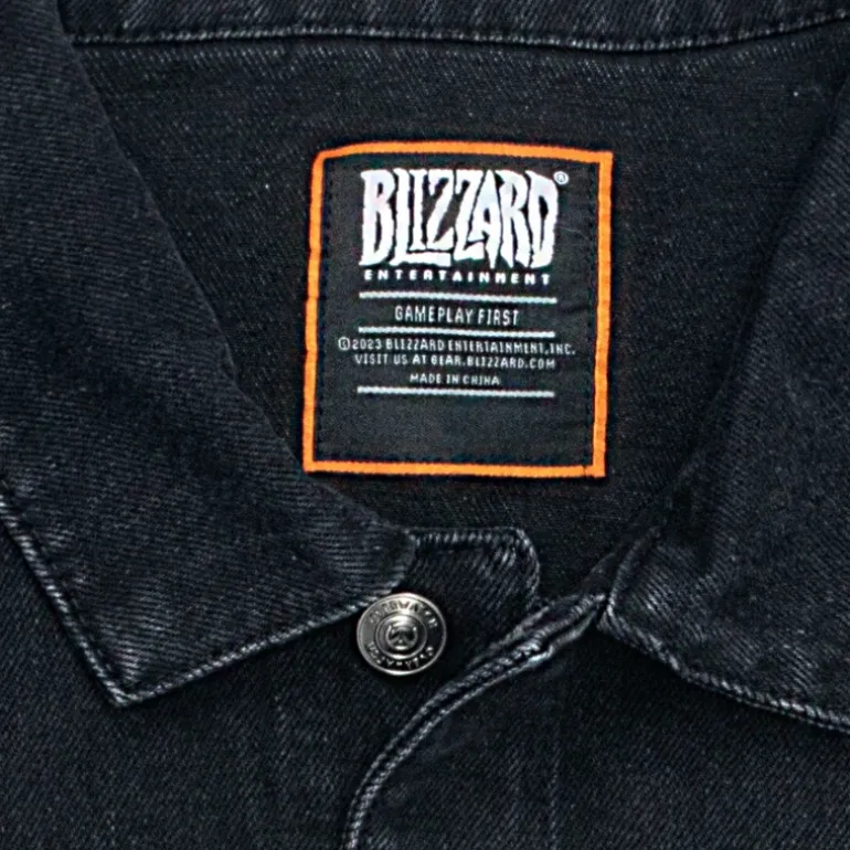 Thunderwear Overwatch Denim Black Button-Up Jacket