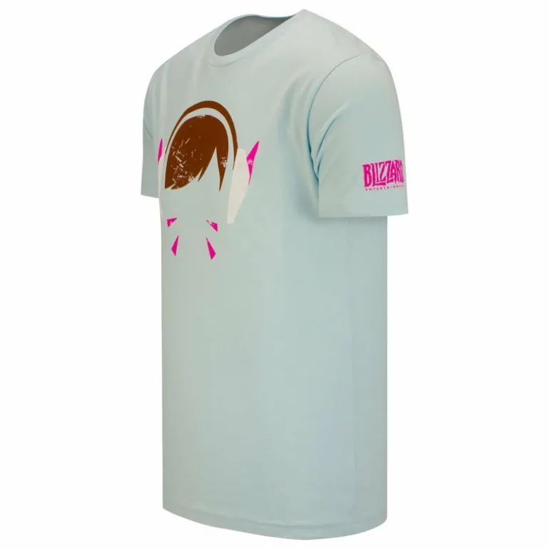 Fanatics Overwatch D.Va Hero Light Blue T-Shirt