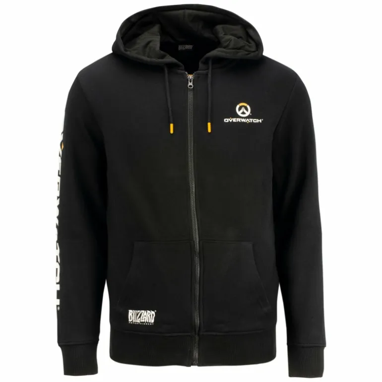 Difuzed Overwatch Logo Black Zip-Up Hoodie