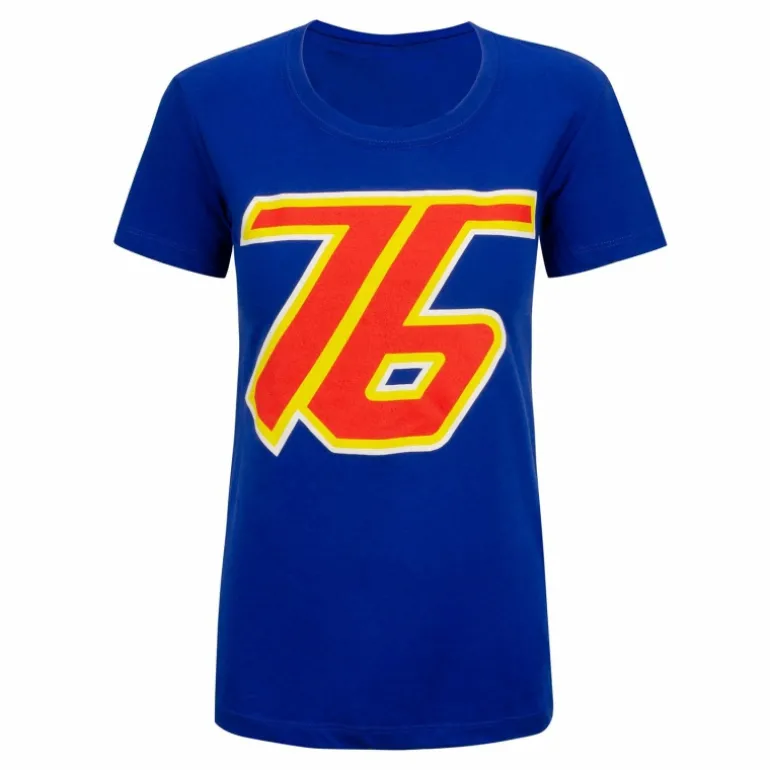Women JINX Inc Overwatch Soldier: 76 Logo Women's Blue T-Shirt