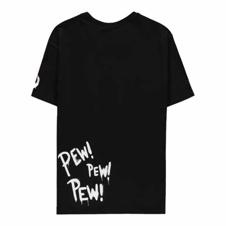 Difuzed Overwatch Tracer Pew Pew Pew! Black T-Shirt
