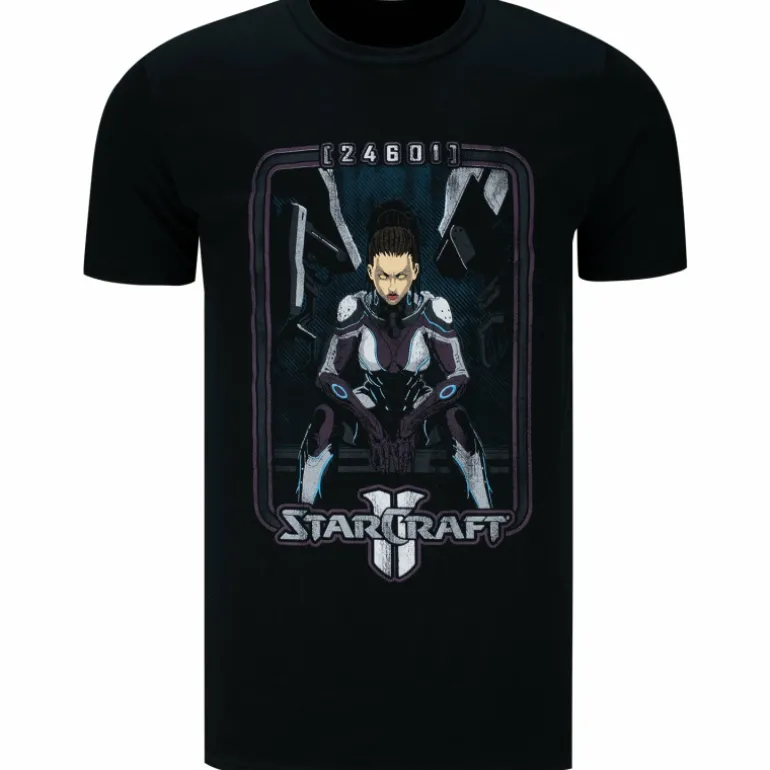 JINX Inc StarCraft Kerrigan Anniversary Black T-Shirt