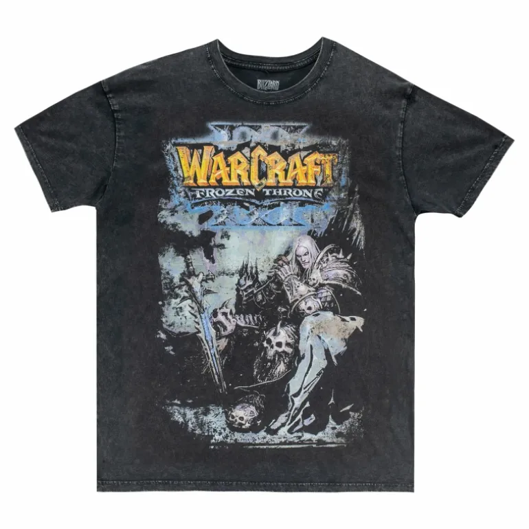 Culture Studio Warcraft Frozen Throne Grey T-Shirt