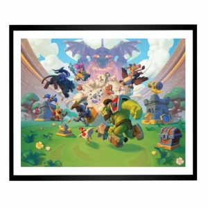 Jondo Warcraft Rumble 16x20" Framed Art Print