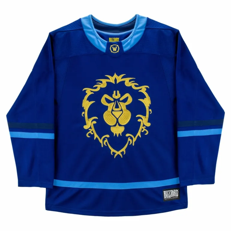 Thunderwear World of Warcraft Alliance Blue Hockey Jersey