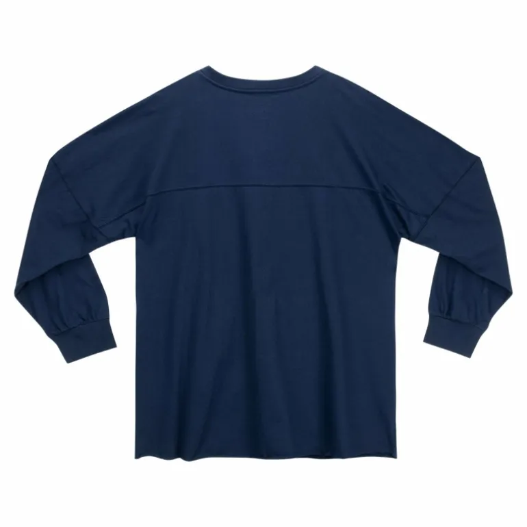 Women Fortune Fashion World of Warcraft Alliance Logo Women's Blue Long Sleeve T-Shirt