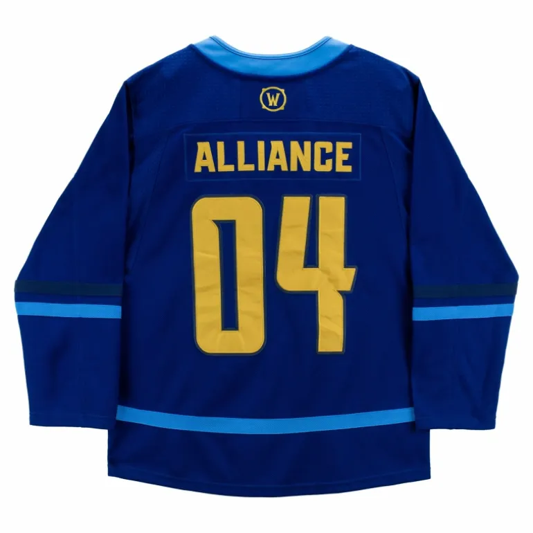 Thunderwear World of Warcraft Alliance Blue Hockey Jersey