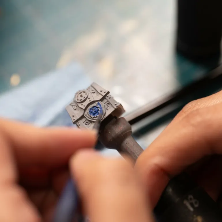 Clackeys World of Warcraft Alliance Chest Artisan Keycap