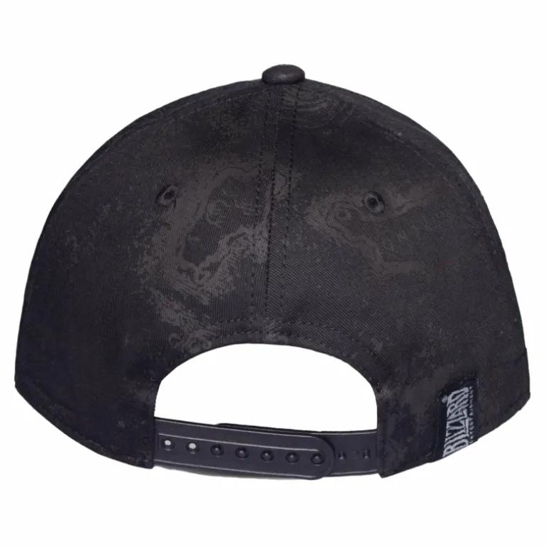 Difuzed World of Warcraft Alliance Map of Azeroth Black Snapback Hat