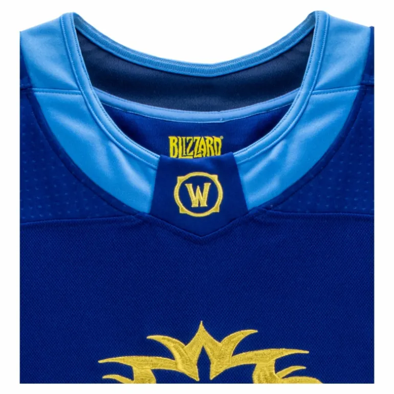 Thunderwear World of Warcraft Alliance Blue Hockey Jersey