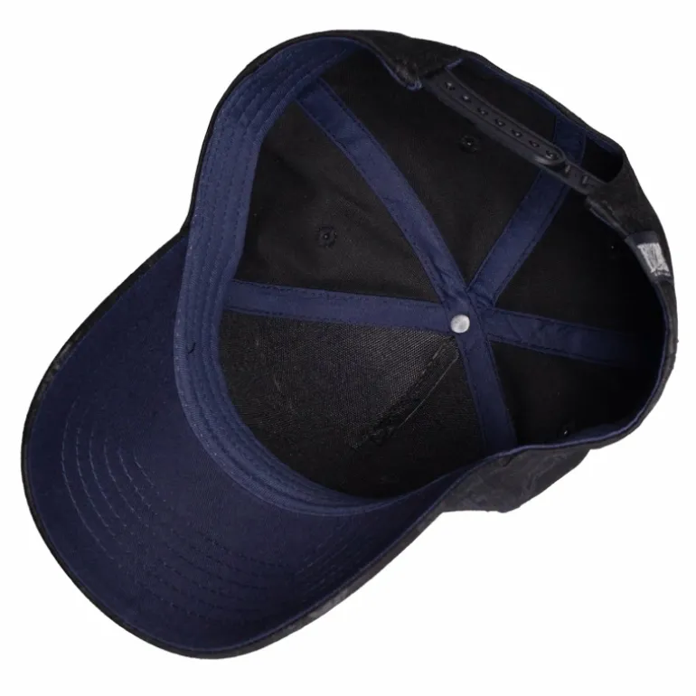 Difuzed World of Warcraft Alliance Map of Azeroth Black Snapback Hat